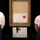 Illustration for article titled Banksy says his art-shredder malfunctioned, should've sliced up the whole damn thing